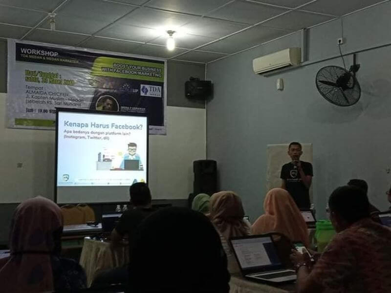 Delivertisa - Jasa Digital Agency Terbaik di Medan untuk Workshop Pelatihan Kelas Kursus Mentoring Digital Marketing, Meta Ads, Iklan Facebook, Instagram, WhatsApp - UKM, UMKM, Perusahaan, Dinas Instansi Pemerintahan - Branding, Website